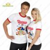 Chestnut Nathan’s Hot Dog Eating Contest Ringer Tee Shirt