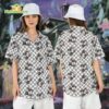 Haunted Mansion Checkered Hawaiian Shirt, Disney Movie Halloween Gifts for Fan
