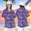 Haunted Mansion Foolish Mortals Purple Halloween Hawaiian Shirt