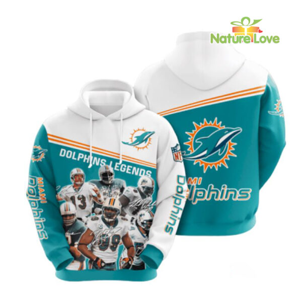 Miami Dolphins Football Team NFL Hoodie Gifts for Fans