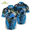 Detroit Lions NFL Flower Tropical Hawaiian Shirt
