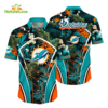 Miami Dolphins NFL Flower Tropical Hawaiian Shirt