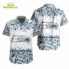 NFL Seattle Seahawks Tropical Floral Hibiscus Hawaiian Shirt