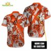 Cincinnati Bengals Tropical Fruit Personalized Hawaiian Shirt