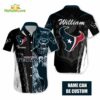 Houston Texans Mascot Personalized Hawaiian Shirt
