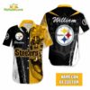 Pittsburgh Steelers Mascot Personalized NFL Hawaiian Shirt
