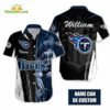 Tennessee Titans Football Team Mascot Personalized Hawaiian Shirt