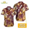 Custom Name Washington Commanders American Flag Vintage Hawaiian Shirt