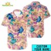 Custom Name Toronto Maple Leafs Tropical Hawaiian Shirt