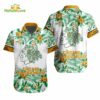 NHL Chicago Blackhawks Tropical Floral Hibiscus Hawaiian Shirt