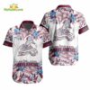 NHL Colorado Avalanche Tropical Floral Hibiscus Hawaiian Shirt