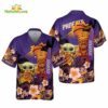 Phoenix Suns Hibiscus Flower Baby Yoda Hawaiian Shirt