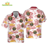 NBA Denver Nuggets Floral Island Button Up Hawaiian Shirt