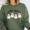 Bull Sheet Highland Ghost Cow Halloween Shirt Gift for Cow Lover