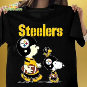 Pittsburgh Steelers Snoopy Charlie Brown Peanuts Shirt NFL Games