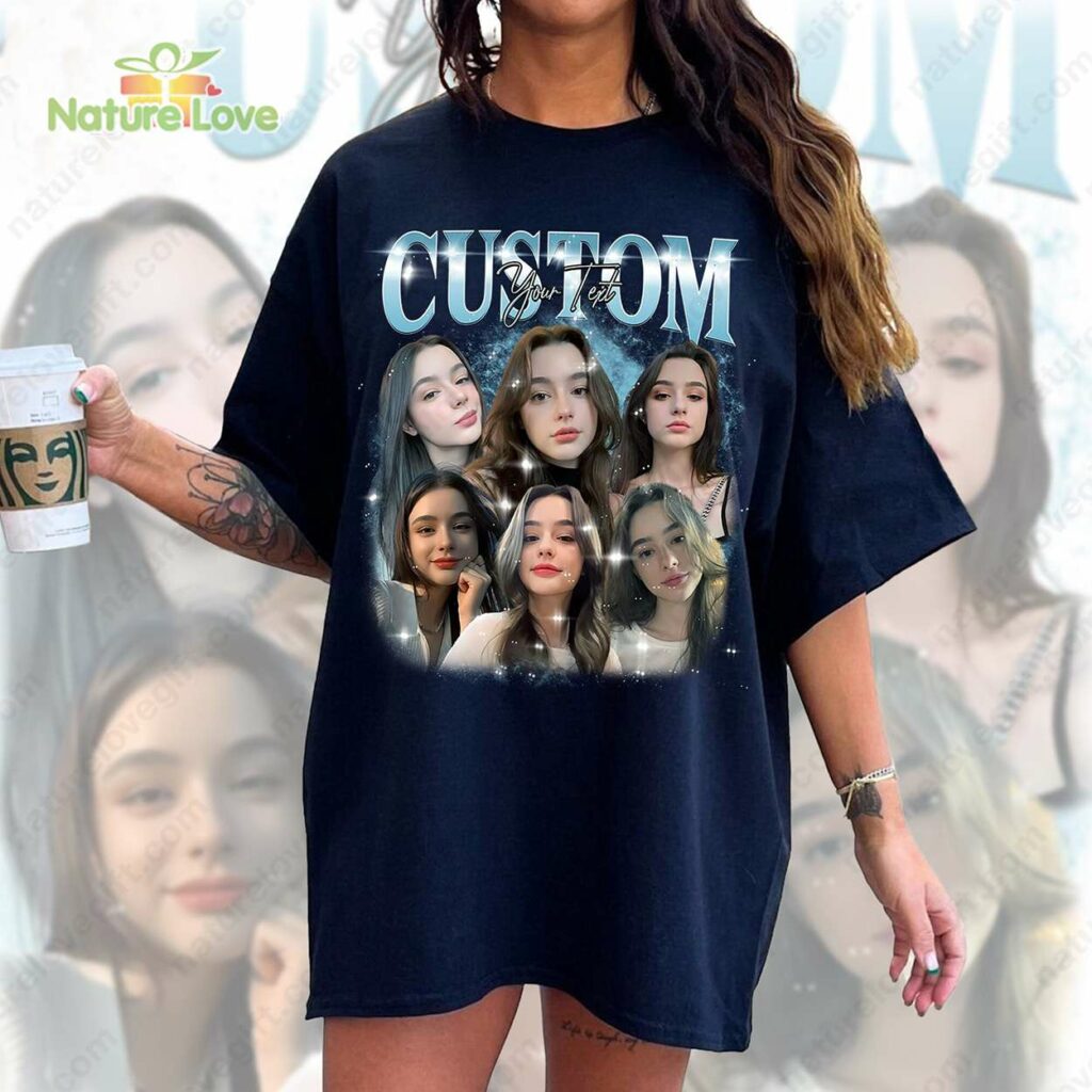 Personalized Rap Tee With Photo Graphic Girlfriend Vintage Bootleg ...