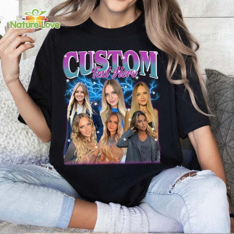 Custom T Shirts With Photo Girlfriends Face Vintage Bootleg Rap Tee ...