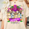 Bluey Happy Mardi Gras Sweatshirt Fat Tuesday Carnival Party Shirt