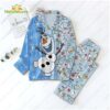 Frozen Christmas Olaf? Let It Go Snowman Christmas Pajamas