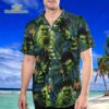 Green Hulk Marvel Avengers Tropical Leaves Hawaiian Shirt