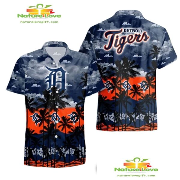 Detroit Tigers Hawaiian Shirt Summer Gift for Fans Aloha Shirt DT-G2HAXGM5