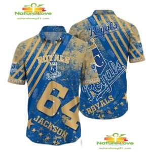 Kansas City Royals Hawaiian Shirt Personalized Aloha Shirt DT-RKSPOXGC