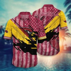 Arizona Cardinals Patriotic Hawaiian Shirt 148740