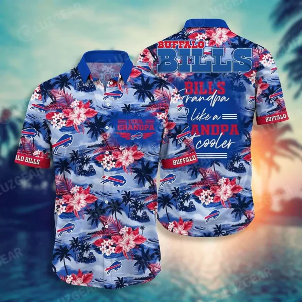 Buffalo Bills Hawaiian Shirt for Cool Grandpa – 700280