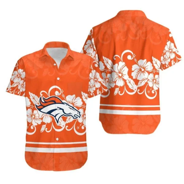 Denver Broncos Floral Hawaiian Shirt for Pride 288768