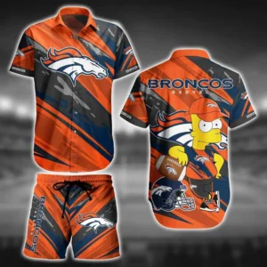 Denver Broncos Hawaiian Shirt Comic Fan Design 481315