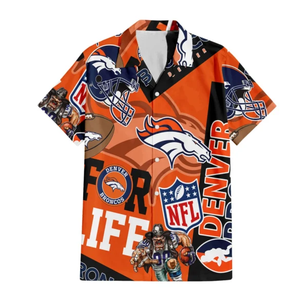 Denver Broncos Hawaiian Shirt For Life 874006