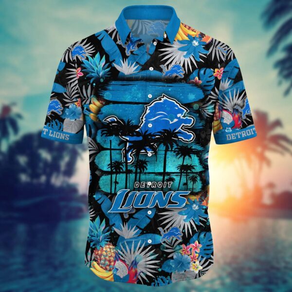 Detroit Lions Aloha Shirt Summer Vibes 413498
