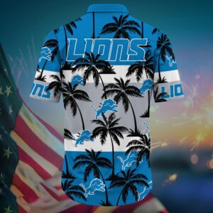 Detroit Lions Palm Island Pride Hawaiian Shirt Teecharis 3
