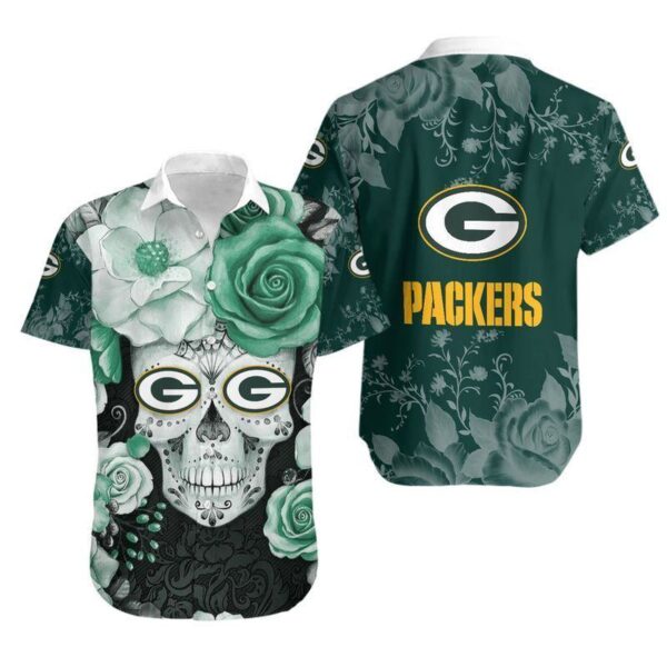 Green Bay Packers Hawaiian Shirt Tropical Bliss Design 790725