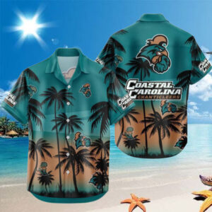 NCAA Coastal Carolina Chanticleers Coconut Forest Tropical Style