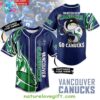 Custom Vancouver Canucks Baseball Jersey Personalize Your Name