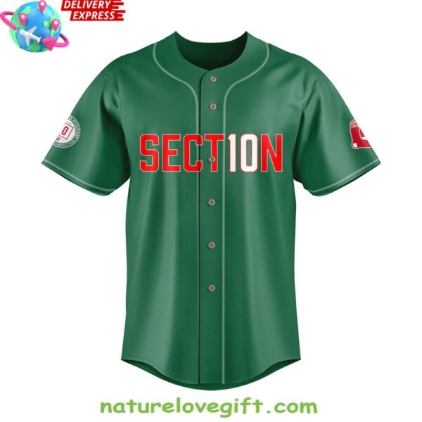 Boston Red Sox Baseball Jersey Section 10 Fan Apparel