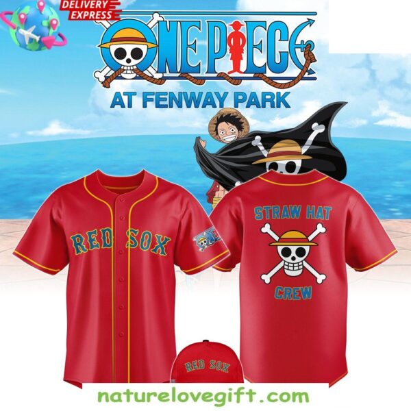 Boston Red Sox One Piece Night Baseball Jersey