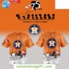 Houston Astros 75th Anniversary Peanuts Baseball Jersey