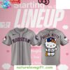 Houston Astros Hello Kitty Baseball Jersey Grey