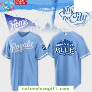 Kansas City Royals Blue Baseball Jersey