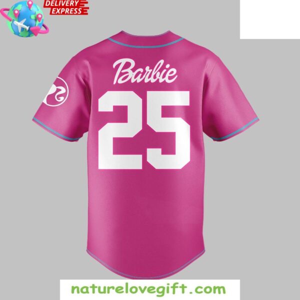 Miami Marlins Barbie Night Jersey Baseball Shirt