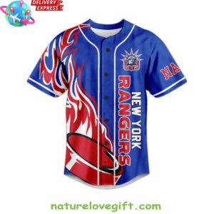 New York Broadway Blueshirts Baseball Jersey