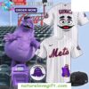 New York Mets Grimace Stripe Baseball Jersey