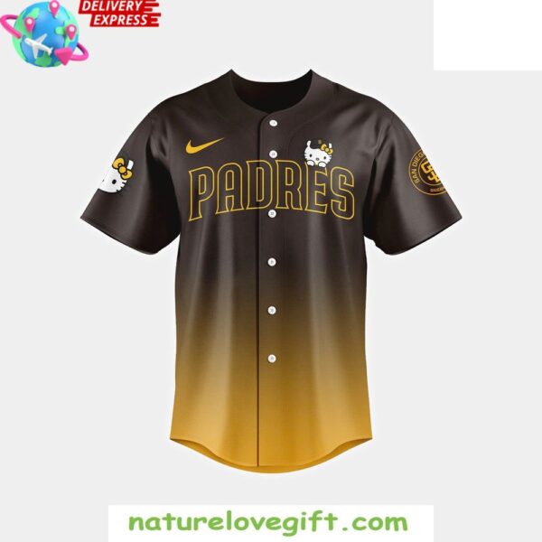 San Diego Padres Hello Kitty 2025 Baseball Jersey