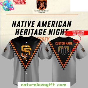 San Francisco Giants 2025 Heritage Night Baseball Jersey