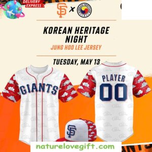 San Francisco Giants 2025 Korean Heritage Night Jersey