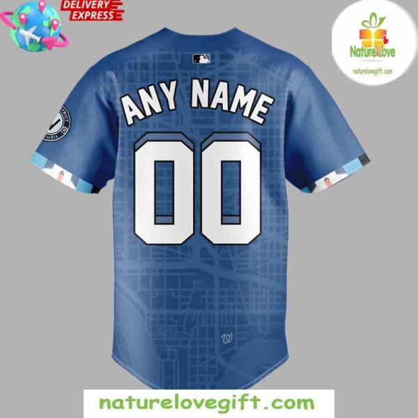Washington Nationals 2025 City Connect Jersey