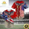 San Francisco 49ers Jersey USA Flag Eagle Baseball Shirt