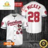 Cleveland Guardians Baseball Jersey Mickey Mouse LG